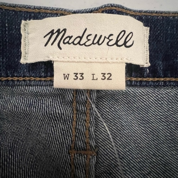 Madewell 33x32 Straight Leg Jeans - Picture 6 of 8
